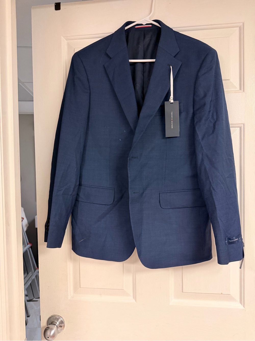 Tommy Hilfiger Classic Navy Blazer - Tailored Suit Jacket